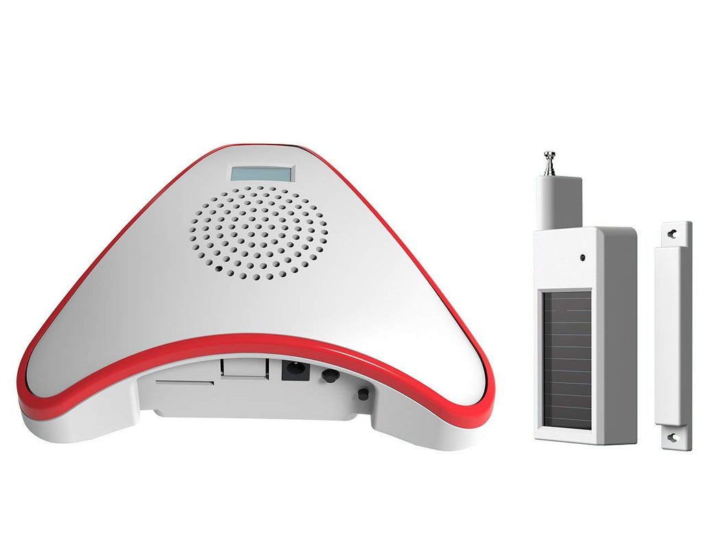Solar Wireless Door/Window Magnetic Sensor Alarm